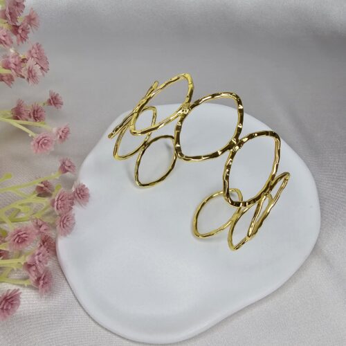 Oval Cuff Bracelet