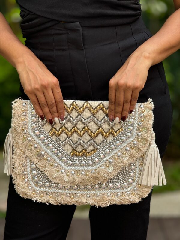 Beige Boho Bag