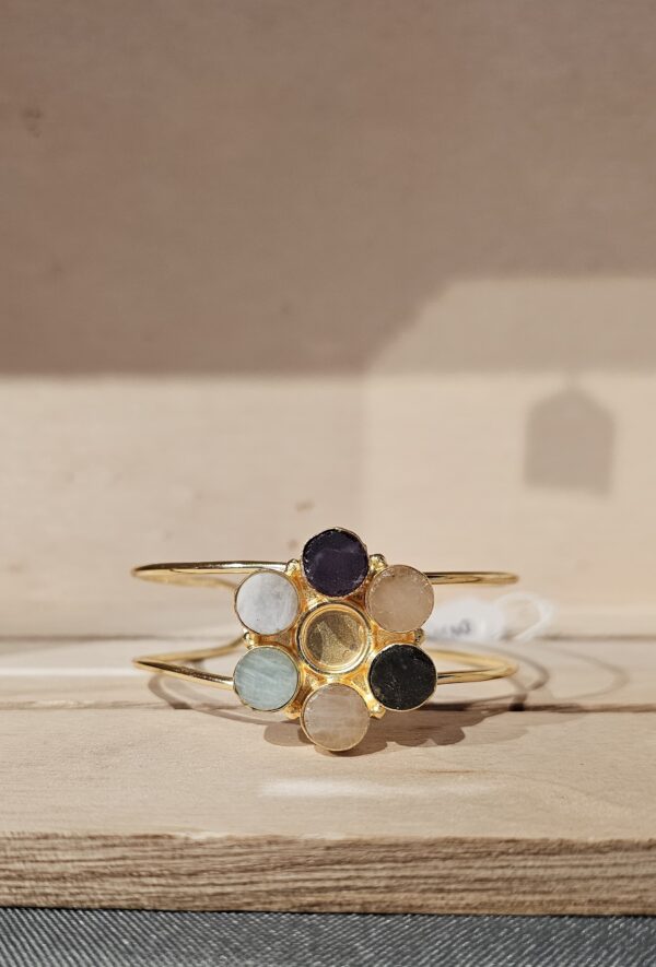 Stone Halo Cuff - Image 3