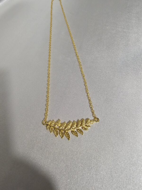 Golden Leaf Necklace