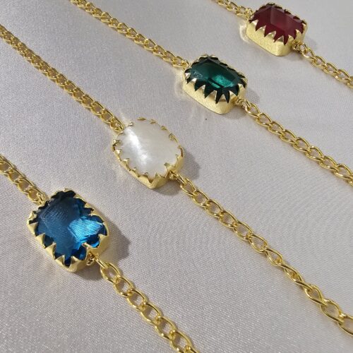 Crystal Charm Bracelet