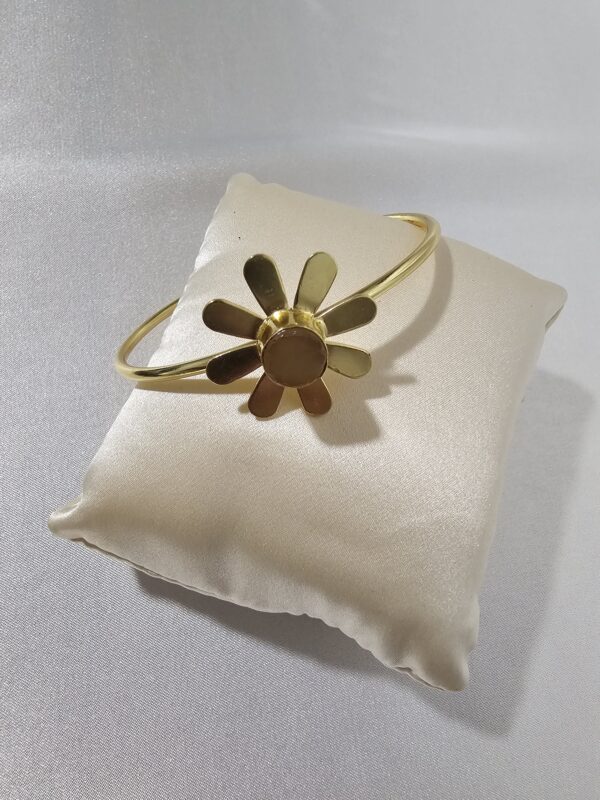 Floral Cuff Bracelet - Image 5