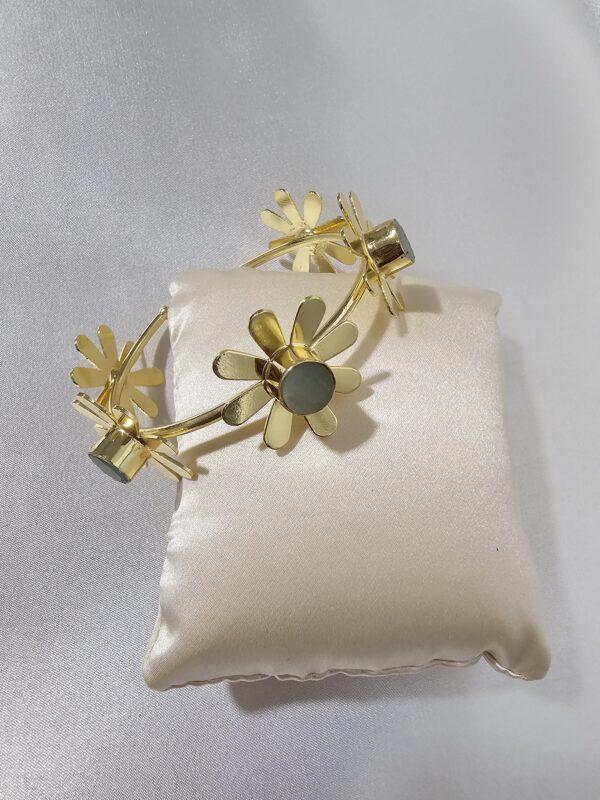 Floral Garden Cuff Bracelet - Image 2