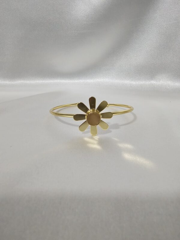 Floral Cuff Bracelet - Image 2
