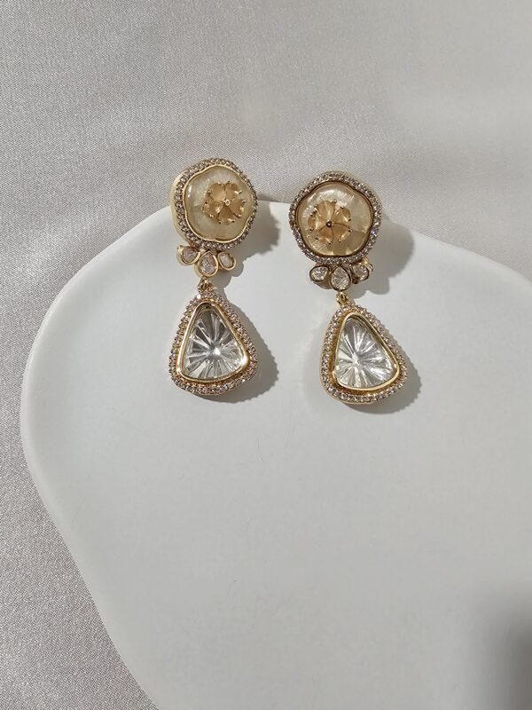 Floral Kundan Set - Image 3