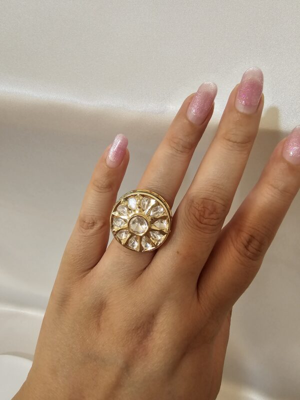 Kundan Mandala Ring