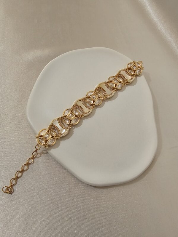 Ivory Kundan Bracelet - Image 3