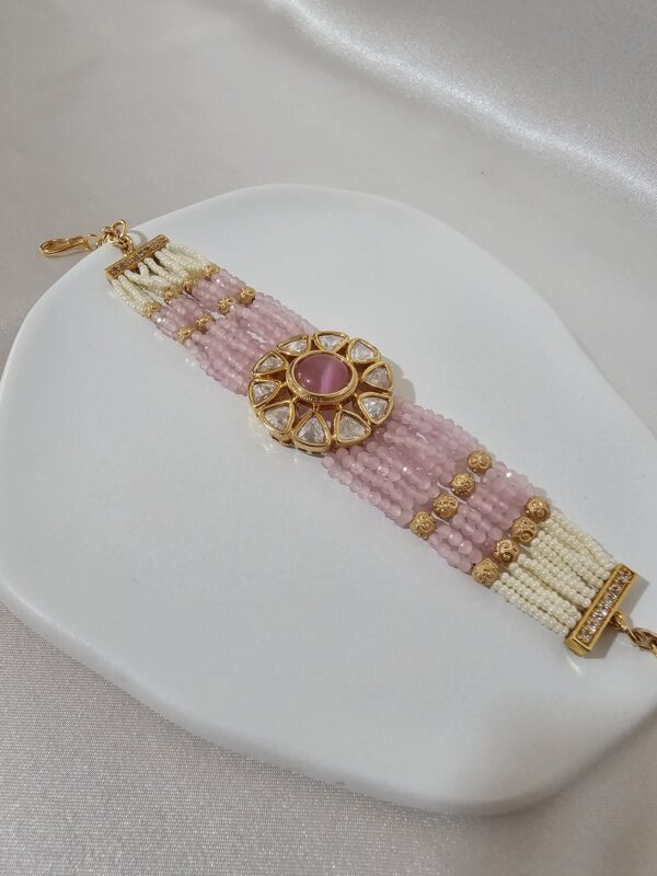Pink Beads Bracelet
